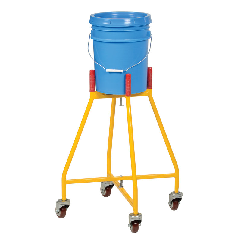 100 Lb. Capacity Foldable Pail Dolly