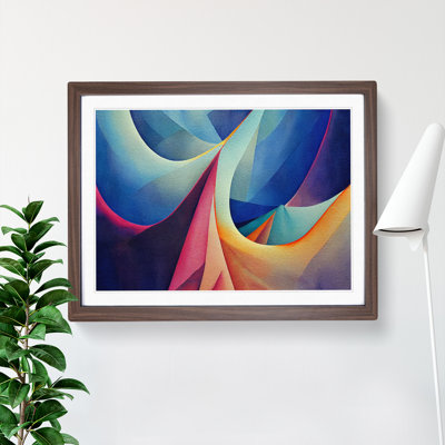 XH1022-6091X Modern Fractal Art Vol.3 Abstract - Single Picture Frame Print