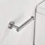 5 porte-serviettes mural pour salle de bain - aspect nickel brossé, fabrication en aluminium, conception moderne, corrosion, utilisation polyvalente, installation facile 5 pièces nickel, aluminium, apparence, rouille-1119074345