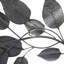 Bronze Metal Long Textured Leaf Wall Décor with Multiple Shades