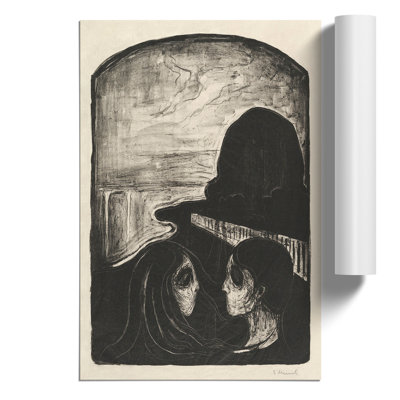 Attraction I by Edvard Munch - Frameless Print