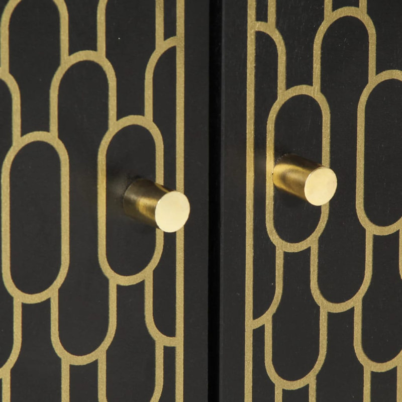 60cm Sideboard, Black