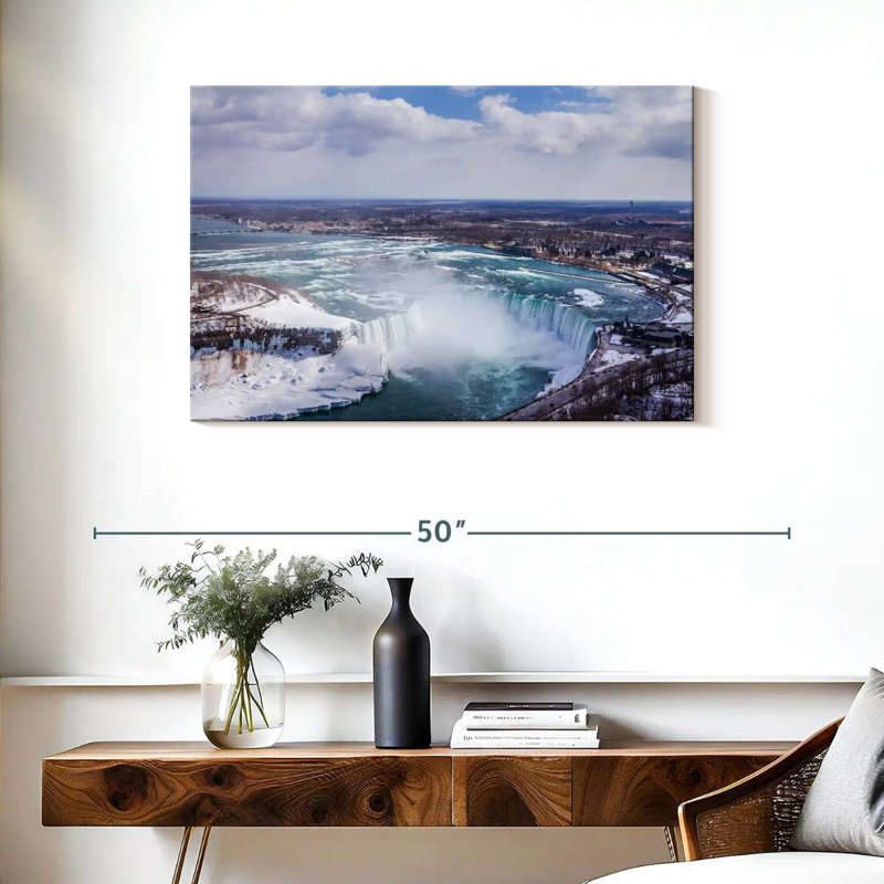 Alvord Winter in Niagara Falls, H 24 po x l 36 po