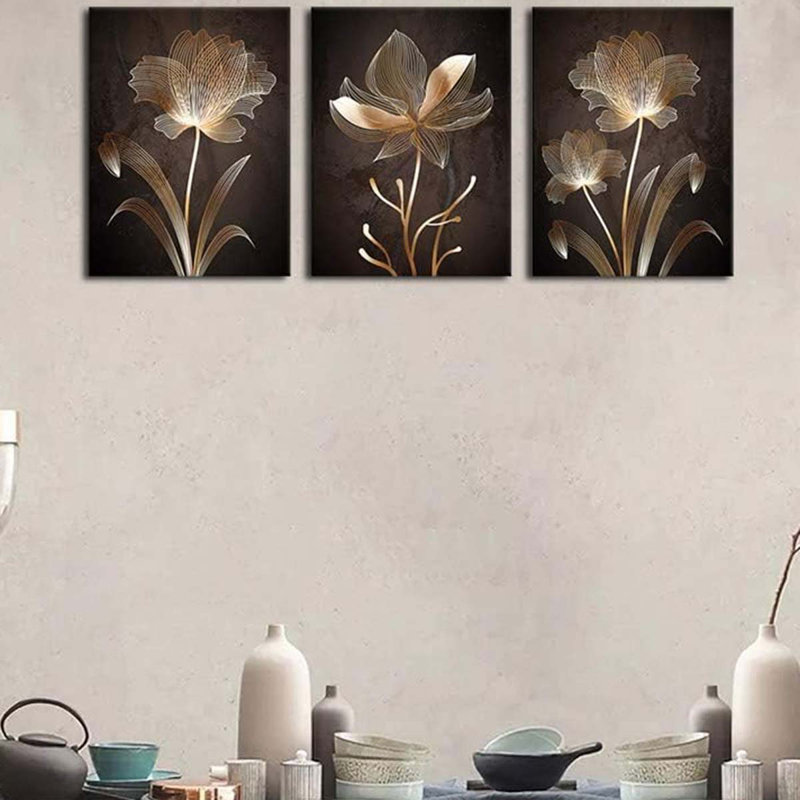 3 Piece Wrapped Canvas Print