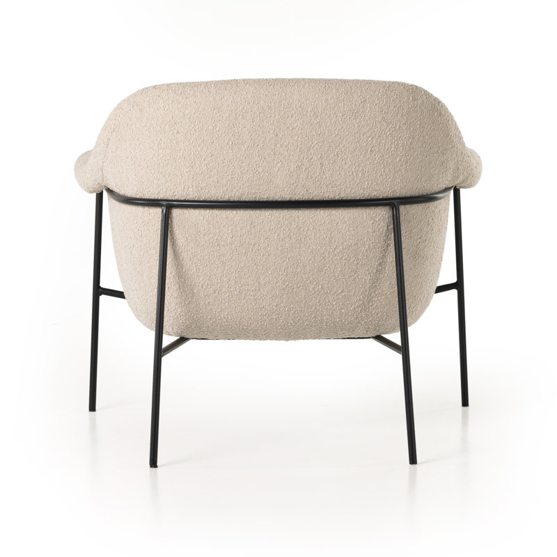 Suerte Boucle Armchair, Knoll Sand