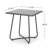 Madeley Square Metal Outdoor Side Table , 17.75'' in. W 17.75'' in. D-783362764