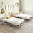 75'' x 38'' Folding Bed w/ Mattress Metal Slat Frame & Gel Memory Foam