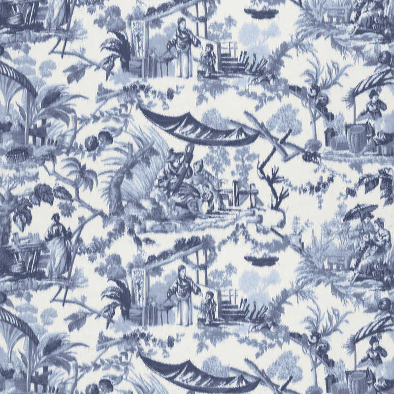 Pavillon Chinois Fabric, Lapis