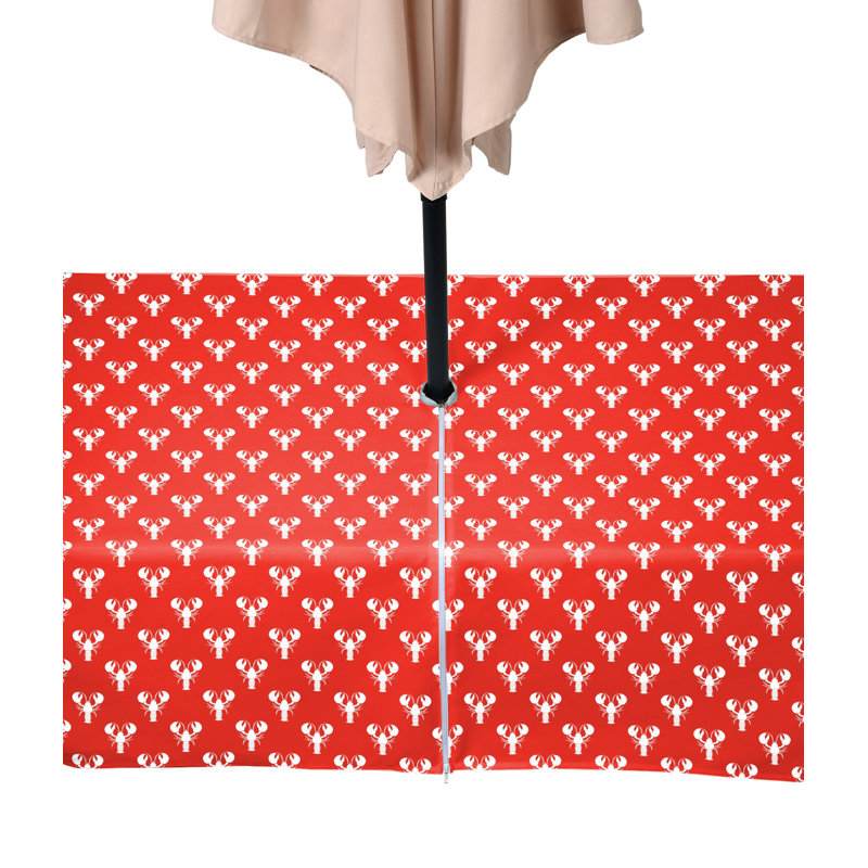 Samira Geometric Tablecloth, 104" x 60"