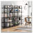 70.07" Height 5-Tier Vintage Industrial Rustic Brown Bookshelf
