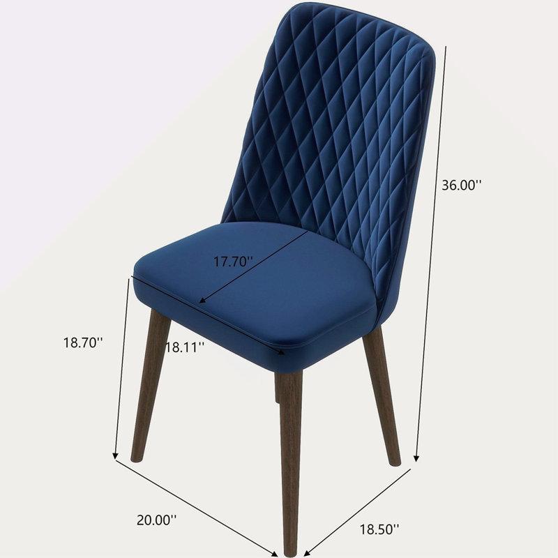 Best-Selling Katie Mid-Century, Bleu
