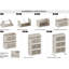 Armoire de rangement pliante de 20 po Classical Elegant