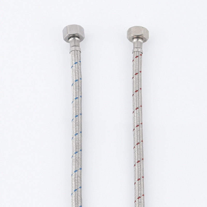 Robinet de pont avec douchette latérale, Nickel brossé