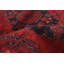 Tapis de zone en laine rouge 4 pi 1 po x 6 pi 5 po à main one-of-kind-noué la 2010 esari Allaina