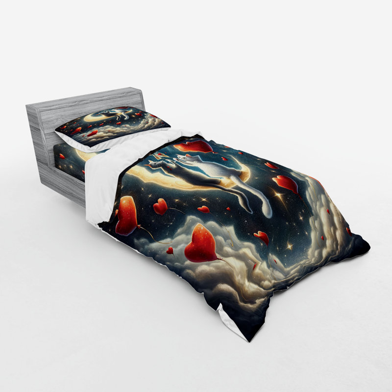 Polyester Duvet Cover, Twin Extra Long Duvet Cover + 2 Additional Pieces