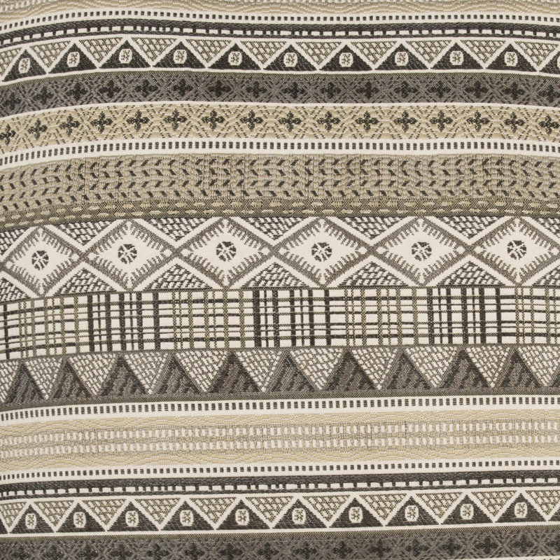 Kamba Pillow Cover & Insert, Brown, Square 20"