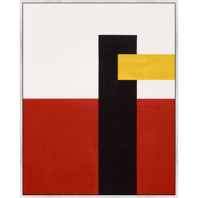 Composition With Yellow 4 by Robert Kamnatnik