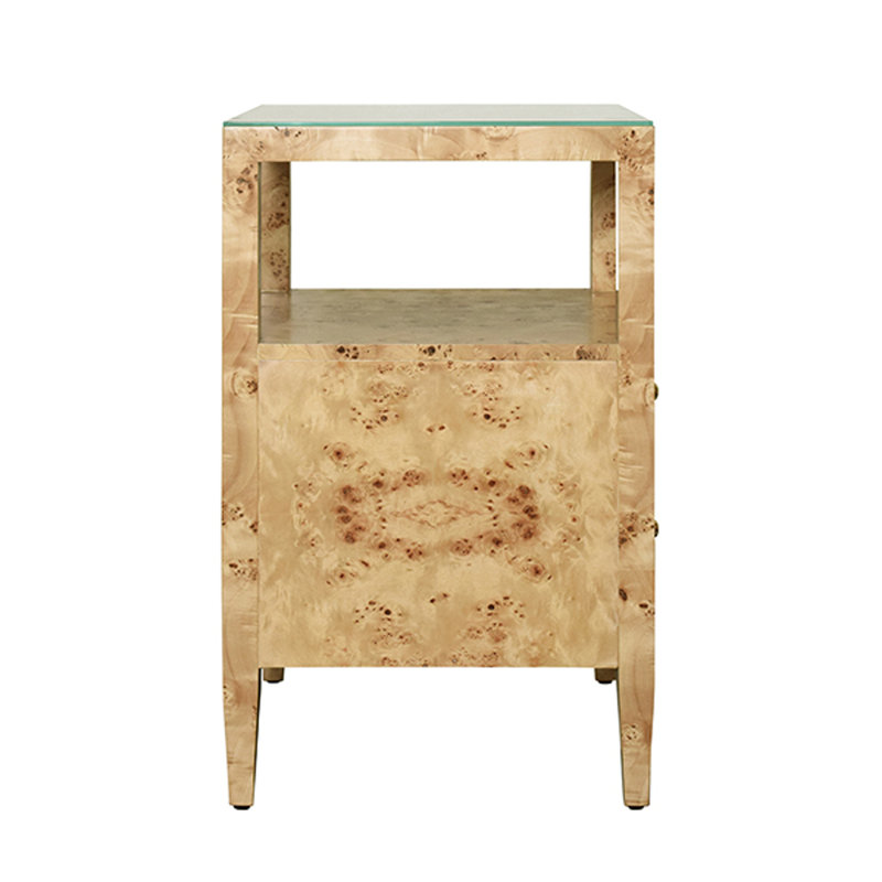 Roscoe Glass End Table