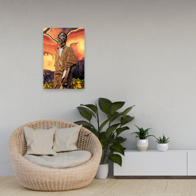 Art mural mystérieux mystérieux, paysage mystique, paysage traditionnel