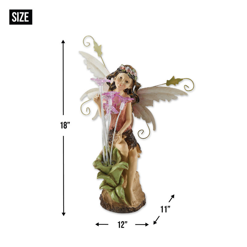 STATUE SOLAIRE PEONY FAIRY