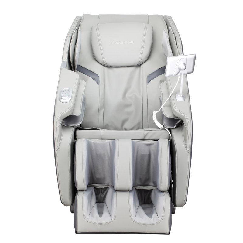 Fauteuil de massage chauffant en similicuir
