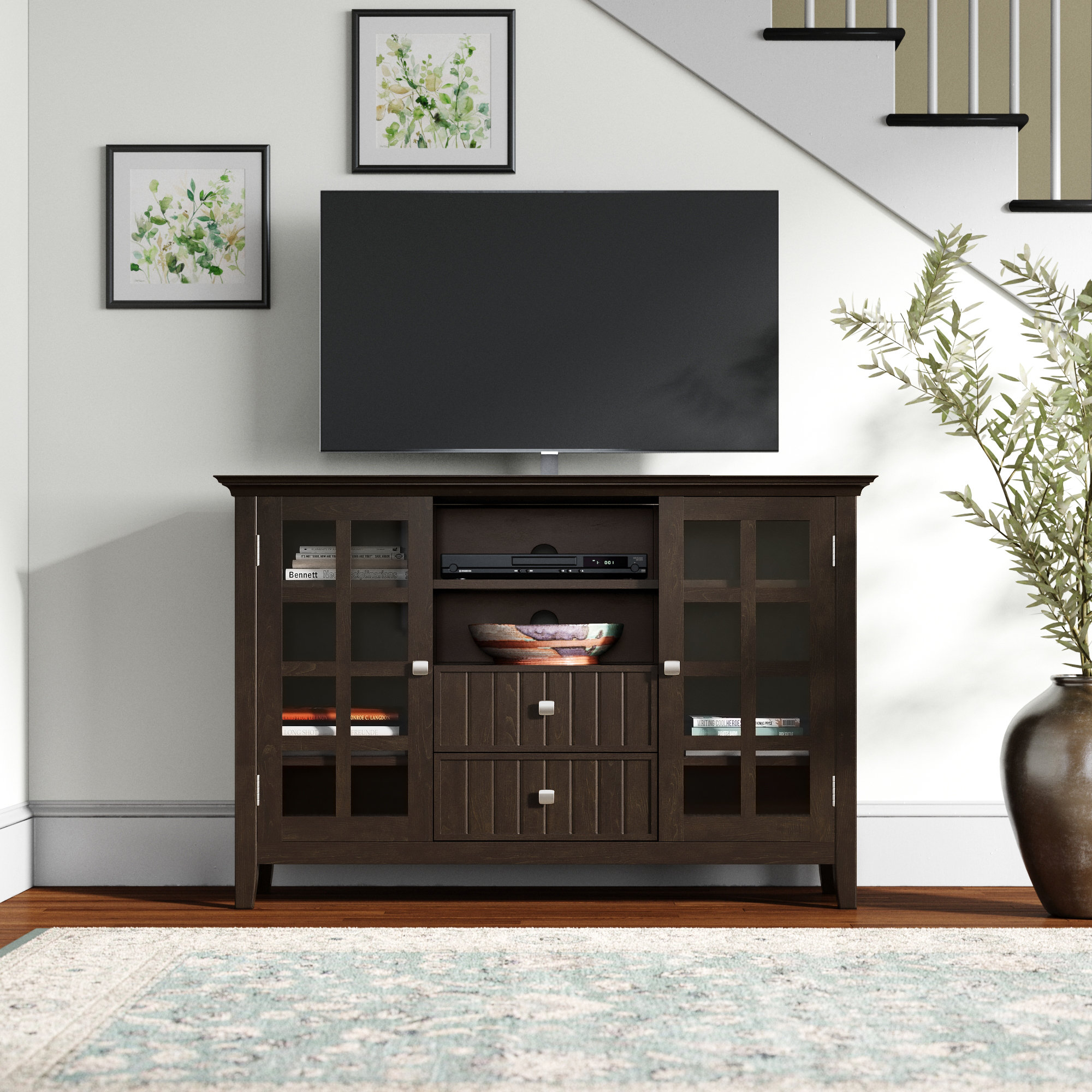 Lark Manor Edgecomb 53'' Media Console & Reviews | Wayfair