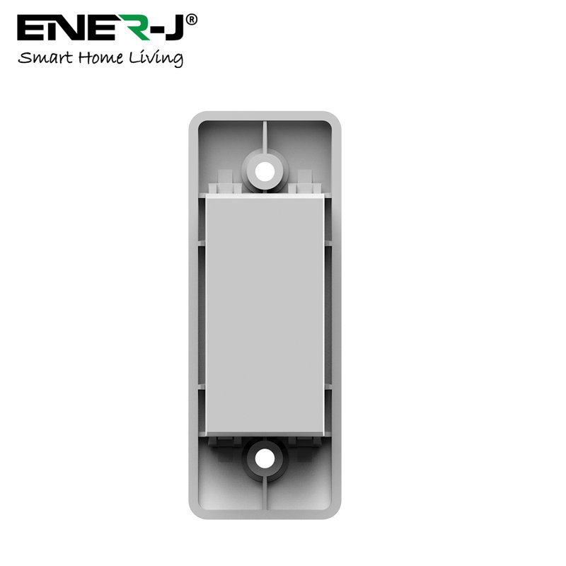 Ener - J Wireless Kinetic Architrave Grid Switch White
