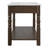 Zoey 56.5" Wooden Kitchen Island with Drawers & Open Storage Shelves-129745388