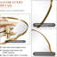 Miroir de salle de bain ovale contemporain Cadre en acier inoxydable-708340491-708915423
