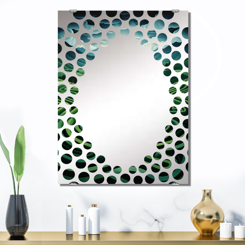 Marrott - grand miroir mural surréalisme MIR136179, 32 po x 24 po