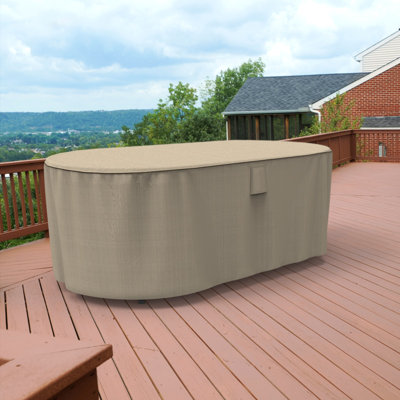 Housse pour table d'extérieur ovale Tanner