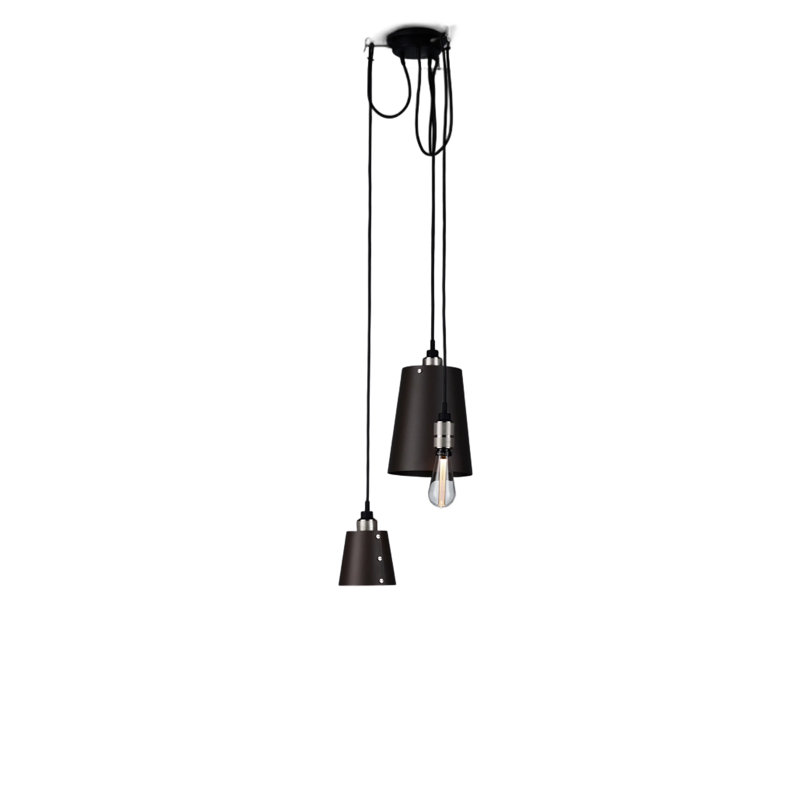 3 - Light Pendant, Stainless Steel, Graphite