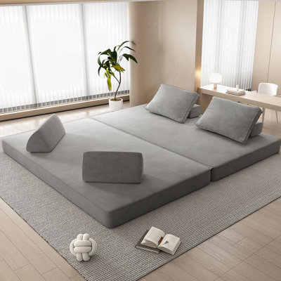 Luxurious Boucle Sofa with Plush Multi-Density Foam, Perfect for Comfort and Style in Modern or Traditional Interiors.