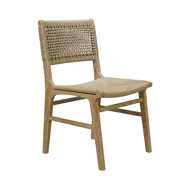 Monroe Dining Chair, Cerused Oak