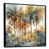 Black Floater Framed