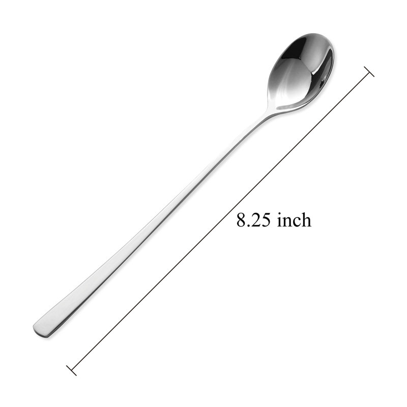 Stainless Steel Iced Beverage Spoon