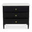 Berlin 3 Drawer Nightstand