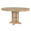 Ensemble de salle à manger 5 pièces avec table ronde et 4 chaises rembourrées pour la cuisine et la salle à manger-766542120