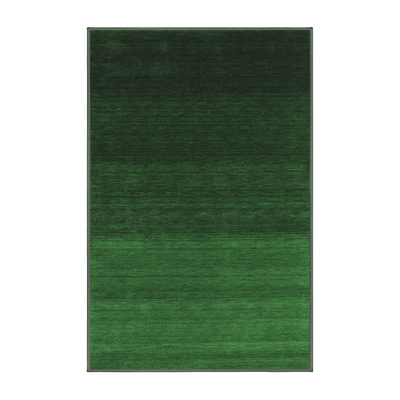 Washable Abstract Indoor Rug, Rectangle 8' x 10'