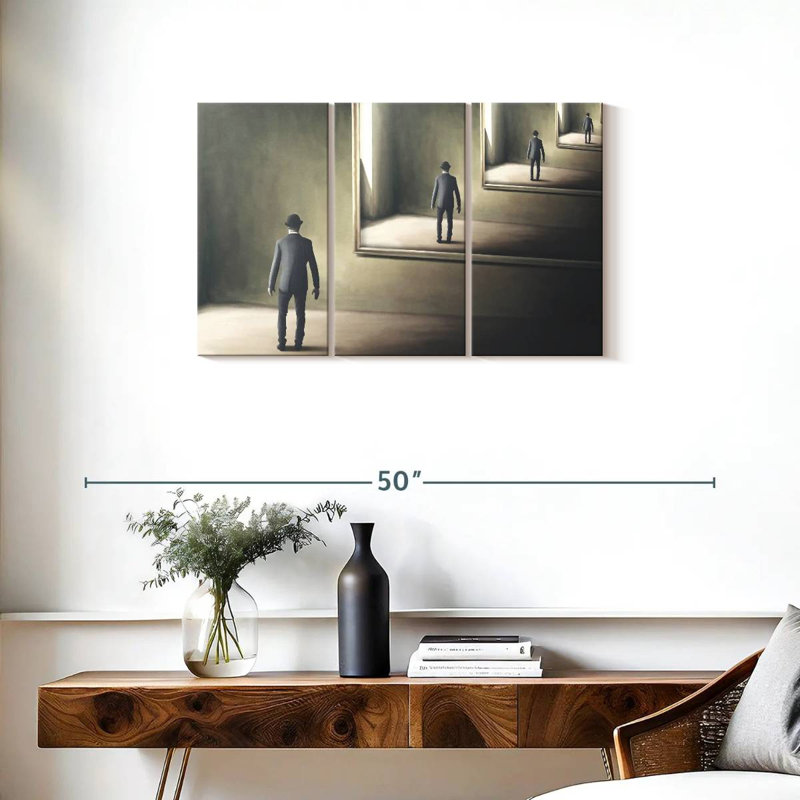 Kelan Infinite Man, 20" H x 33" W