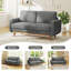 Parklawn 2 Seater Corduroy Sofa-478696278-478696277