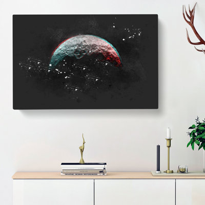 Moon - Wrapped Canvas