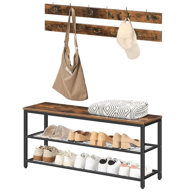 Zareah Metal, Manufactured Wood Storage Bench