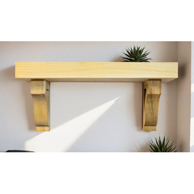 2" Shelves/W Corbels