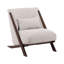 Wesson Boucle Fabric Occasional Chair, Cream