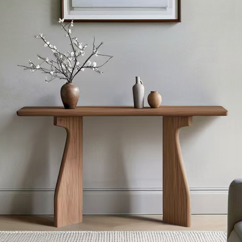 Console moderne et élégante, H 29,5 po x L 47,2 po x l 15,7 po, Naturel