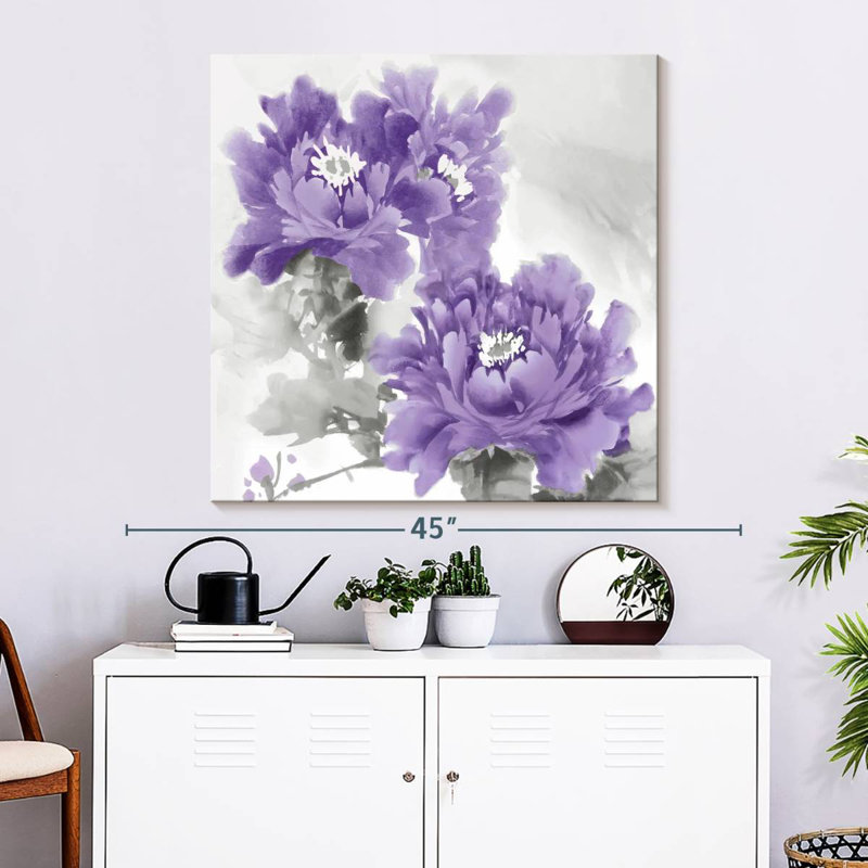 Harnek Flower Bloom In Amethyst I