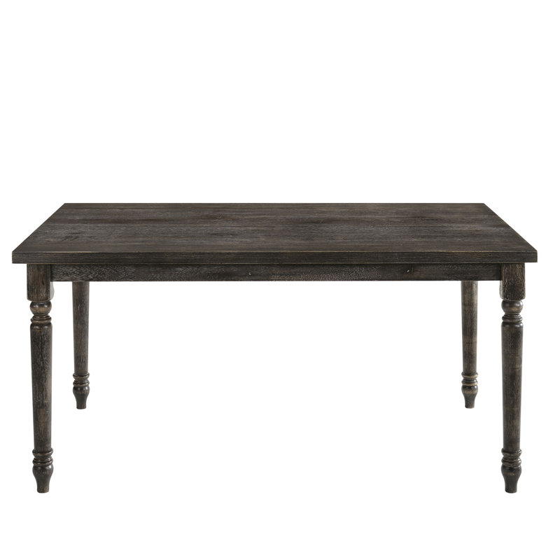 Table de salle à manger en bois massif 60 po Caryville