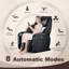 Fauteuil de massage chauffant en similicuir-233580176
