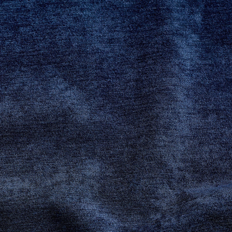 Eilfried Chenille Pencil Pleat Taped Top Curtains, Blue, 168cm Width x 229cm Drop